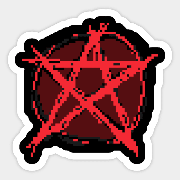 Pentagram Sticker by Logan Levels Up